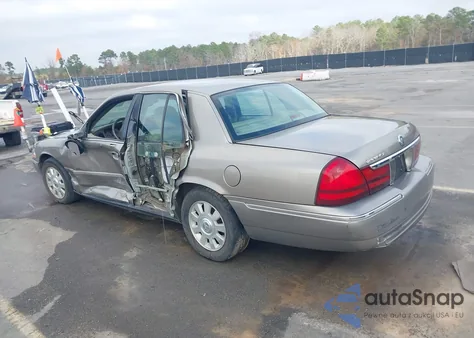 2003 Mercury Grand Marquis Ls from USA, damaged, VIN 2MEHM75W83X646176